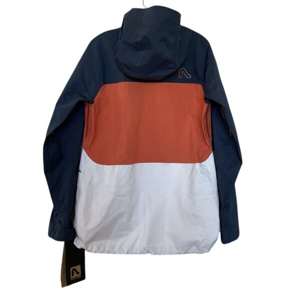 Flylow Women’s Lucy Ski Jacket Size Medium Night Mars Flamingo Hooded Snowboard - Picture 5 of 8